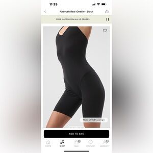 Alo Airbrush Real Onesie